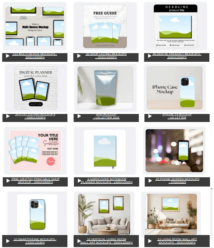 1,400 Editable Mockup Templates for Your Digital Products - Image 5