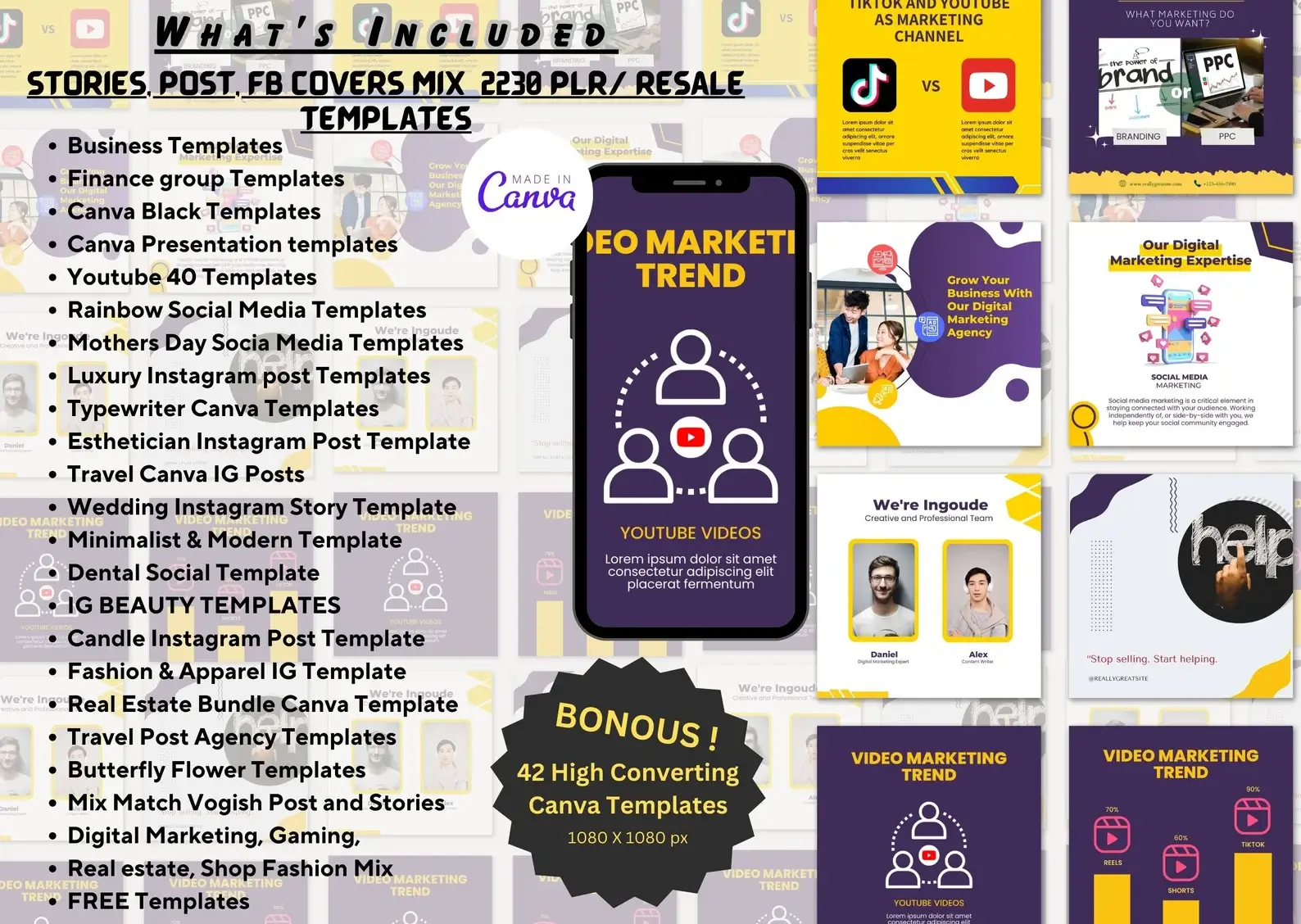 2250+ Editable Social Media Templates | Boost Engagement & Grow Your Brand for the Next 5+ Years - Image 7