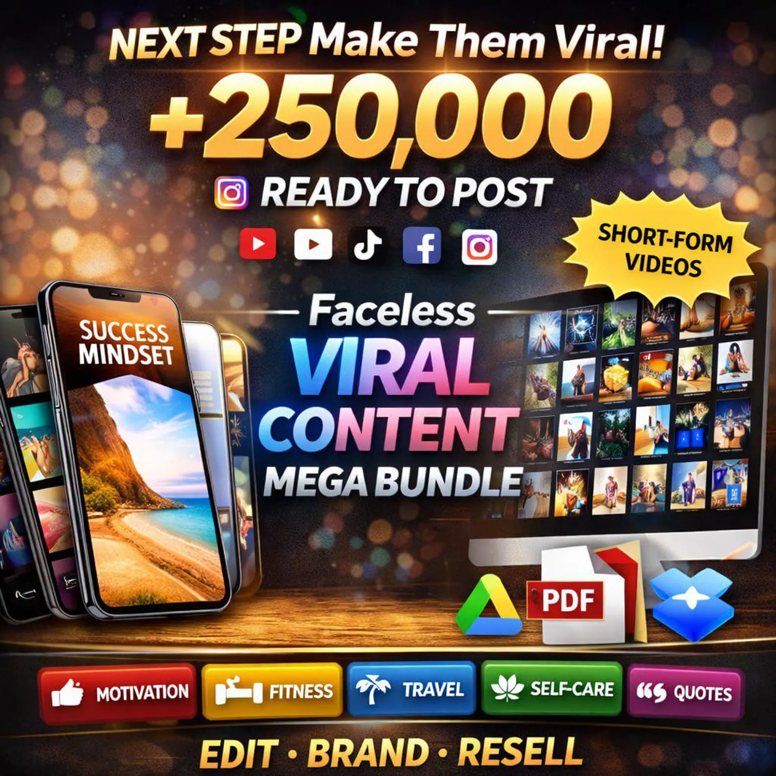 250,000+ Video Reels Mega Bundle | Perfect for TikTok, Instagram & YouTube Shorts - Image 2