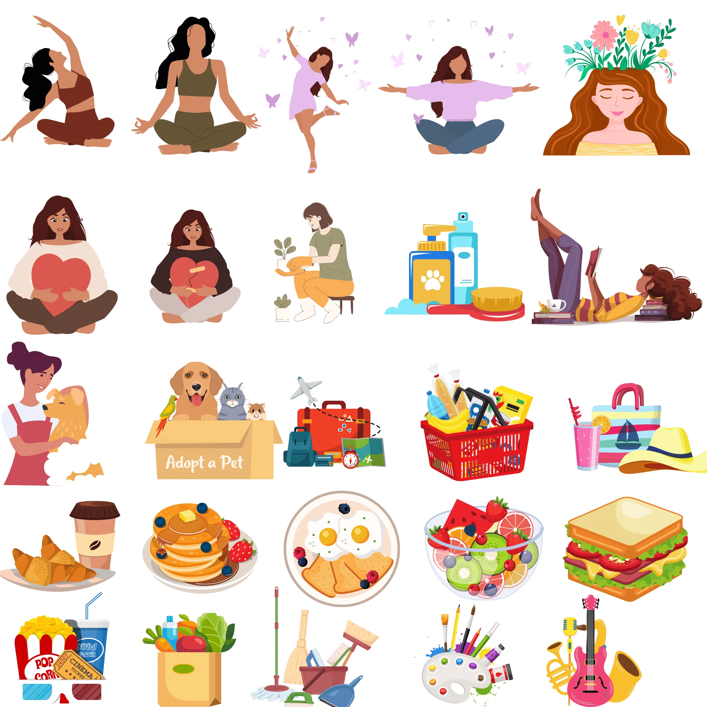 8000+ Digital Stickers For Planners, & Journals |Includes Resell Rights - Image 6